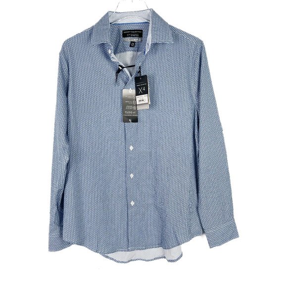 Report Collection Other - NWT Report Collection X4 Performance Stretch Button Front Shirt M 15 1/2" 34"